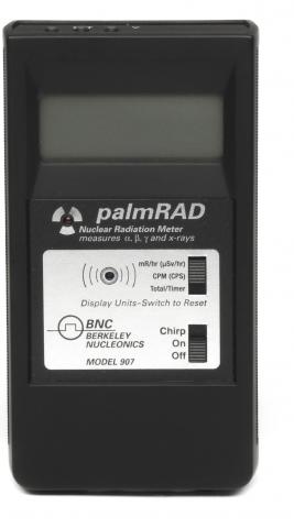 Model 907 palmRAD radiation survey meter